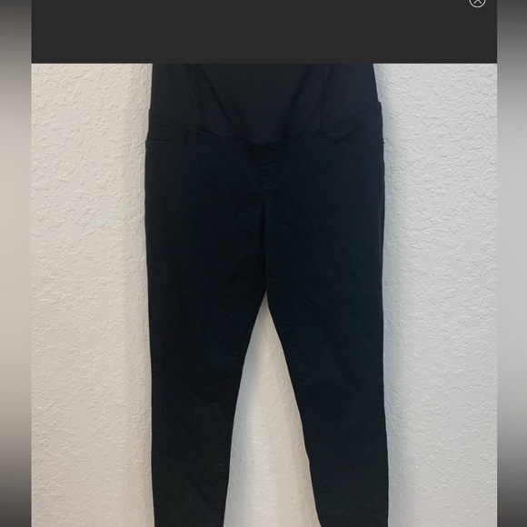 New Isabel Maternity Crossover Panel Active Legging, Burgundy size 8/29R 29” - Picture 3 of 11